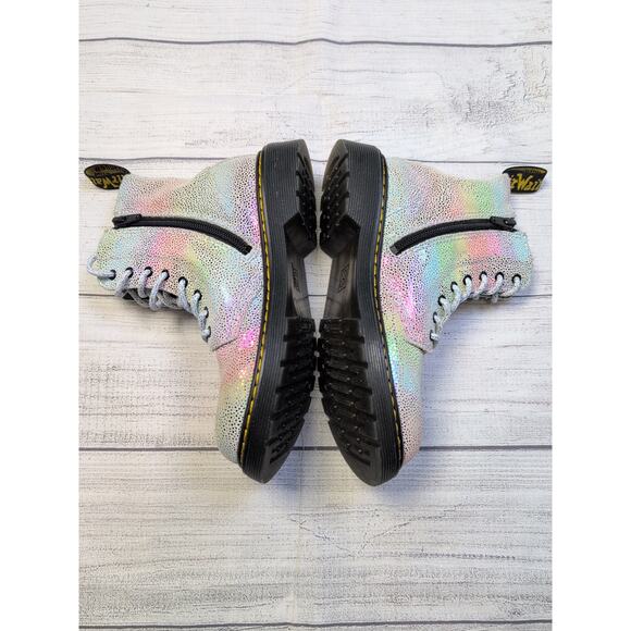 3 Dr. Martens Multi Glitter 1460 Pascal Y Boots - Picture 5 of 10